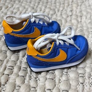 Nike Baby Sneakers in Blue and Gold